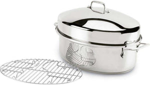 All-Clad - Covered Oval Roaster - E7879964