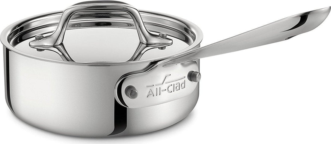All-Clad - D3 Stainless 1.5 QT Saucepan with Lid - 4201.5 - DISCONTINUED