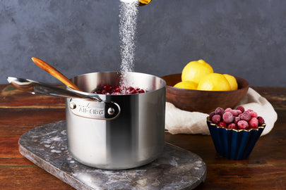 All-Clad - D3 Stainless 2 QT Saucepan with Lid - 4202 - DISCONTINUED
