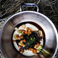 All-Clad - D3 Stainless 5.5 QT Dutch Oven with Lid - 4500