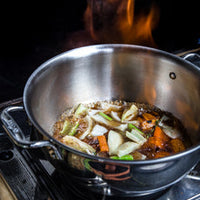 All-Clad - D3 Stainless 5.5 QT Dutch Oven with Lid - 4500 - ETA JUNE