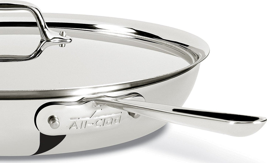 All-Clad - D3 Stainless Steel 10" Fry Pan with Lid - 41106