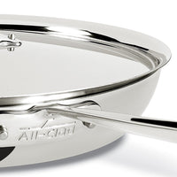 All-Clad - D3 Stainless Steel 10" Fry Pan with Lid - 41106