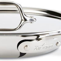 All-Clad - D3 Stainless Steel 10" Fry Pan with Lid - 41106