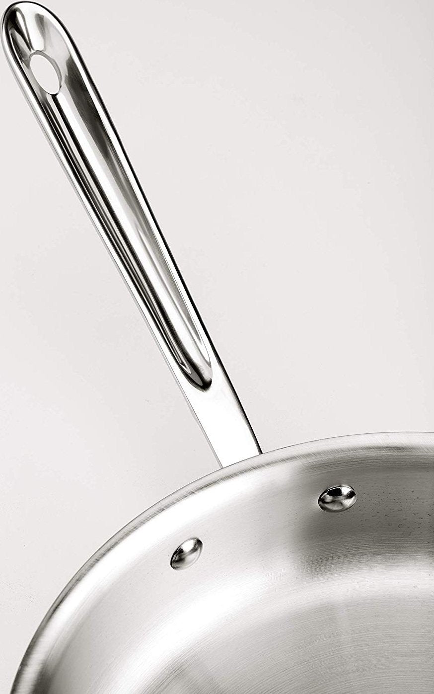 All-Clad - D3 Stainless Steel 12" Fry Pan - 4112CA