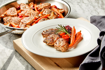 All-Clad - D3 Stainless Steel 12" Fry Pan with Lid - 41126