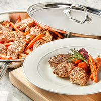 All-Clad - D3 Stainless Steel 12" Fry Pan with Lid - 41126