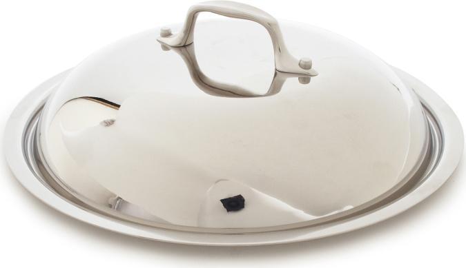 All-Clad - D5 Polished and Brushed Collection 10.5" Domed Lid - L391706 NH
