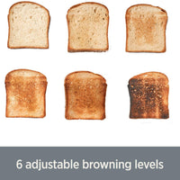 All-Clad - Digital 4 Slice Stainless Steel Toaster - TJ824D51 - DISCONTINUED