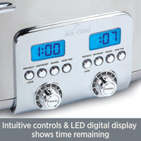 All-Clad - Digital 4 Slice Toaster - TJ824D51