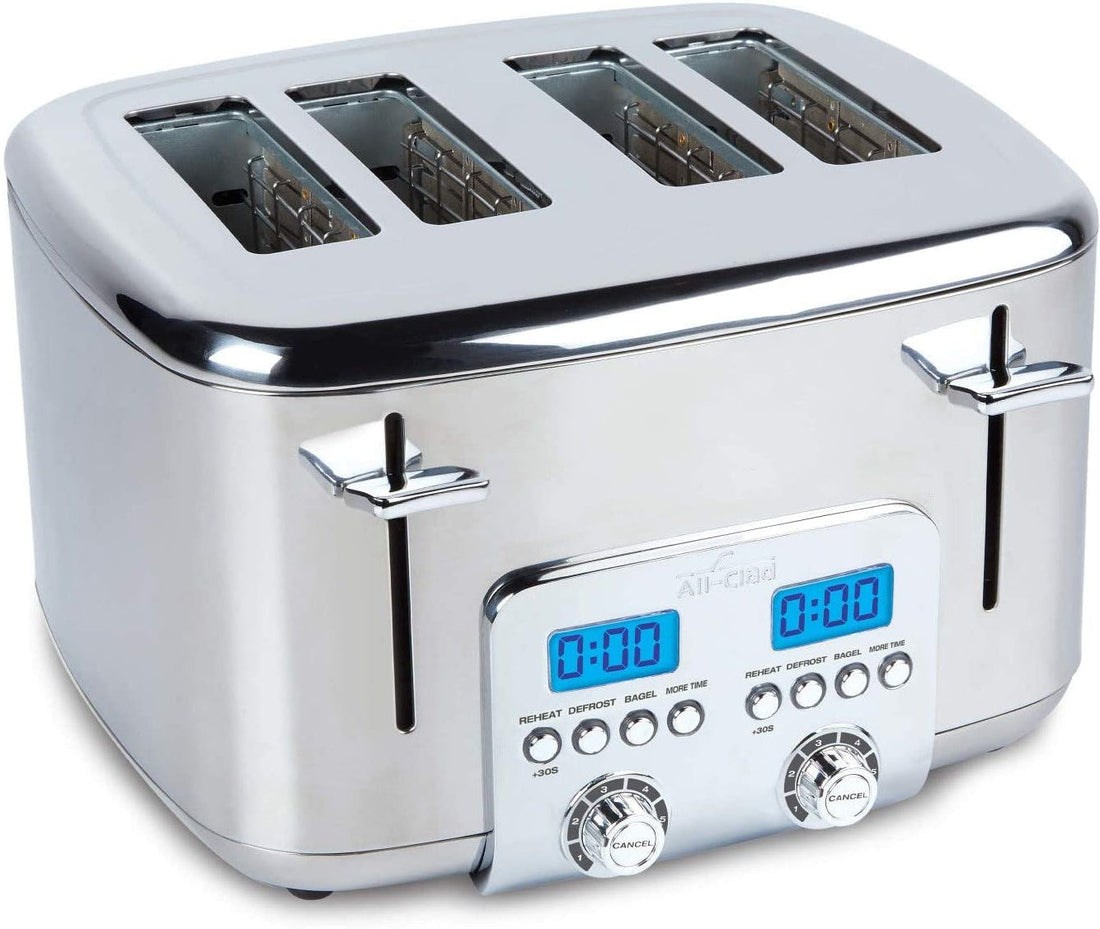 All-Clad - Digital 4 Slice Toaster - TJ824D51