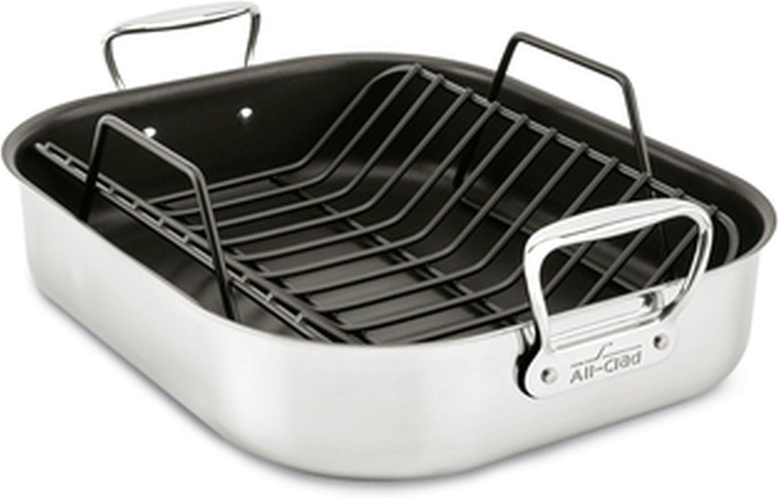 All-Clad - Large Non-Stick Roaster with Rack - E751S264 - DISCONTINUED