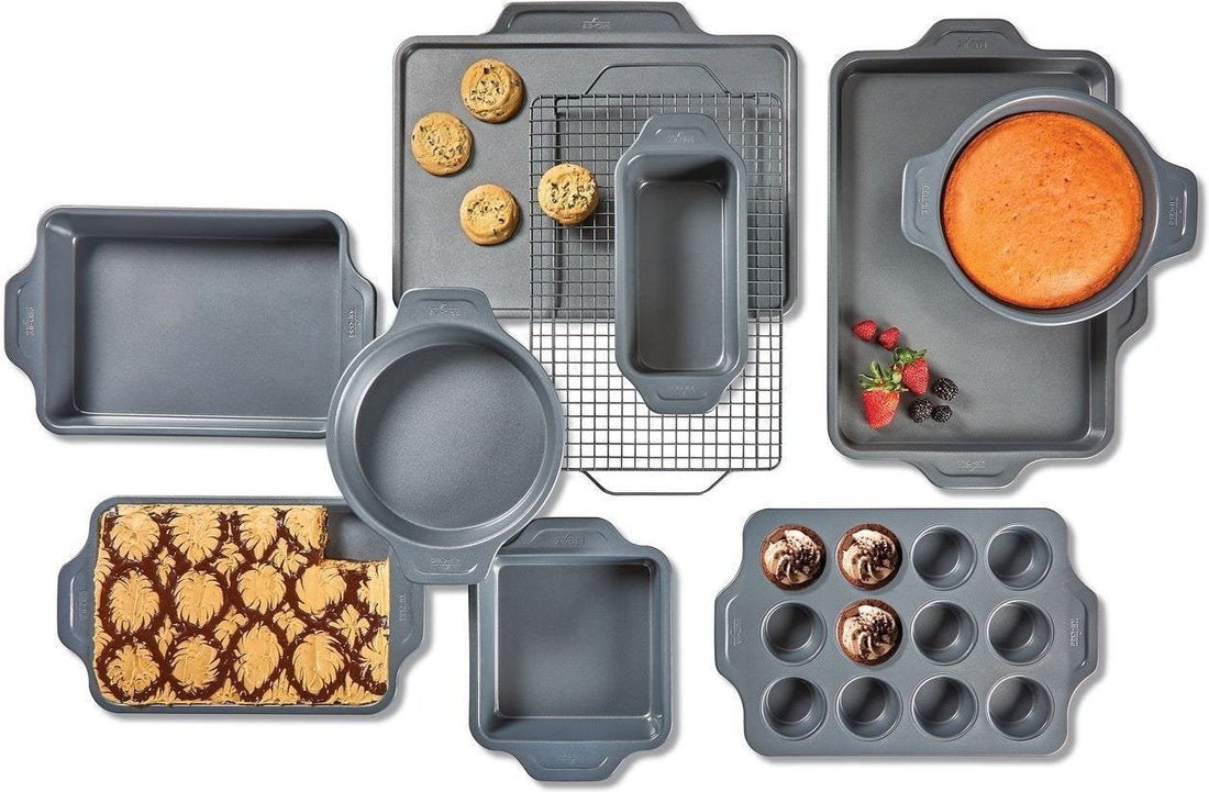 All-Clad - Pro-Release Non-Stick 10 PC Bakeware Set - J257SA64