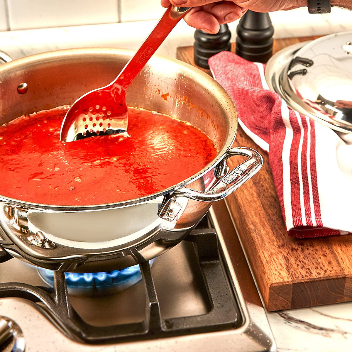 All-Clad - Slotted Spoon - T101 - DISCONTINUED