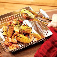 All-Clad - Stainless Outdoor Square Basket - J1370364