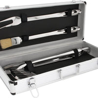 All-Clad - Stainless Steel BBQ Tool Set with Case - T147