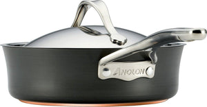 Anolon - 10 PC Nouvelle Copper Hard Anodized Cookware Set - 82725