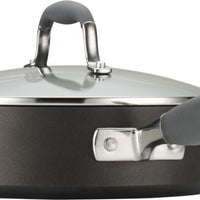 Anolon - 11 PC Advanced Home Hard Anodized Non-Stick Cookware Set Moonstone - 84631