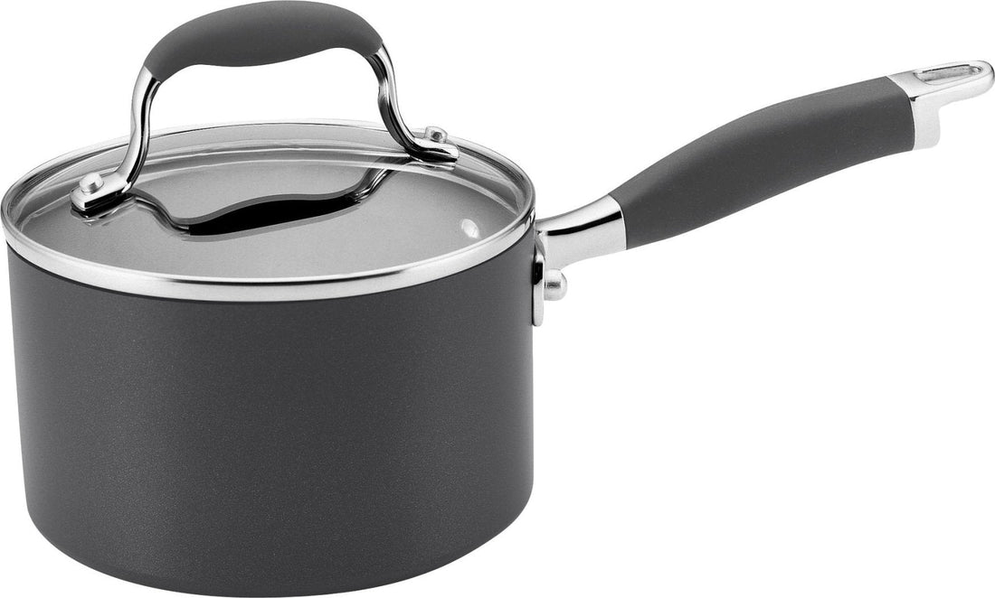 Anolon - 11 PC Advanced Home Hard Anodized Non-Stick Cookware Set Moonstone - 84631