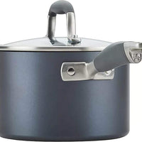 Anolon - 11 PC Advanced Home Hard Anodized Non-Stick Cookware Set Moonstone - 84631