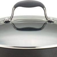 Anolon - 11 PC Advanced Home Hard Anodized Non-Stick Cookware Set Moonstone - 84631