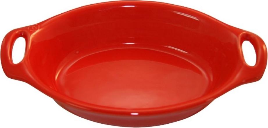 Appolia - 17.5" x 12" Poppy Red Harmonie Oval Baking Dish (4.6 L) - 223244503