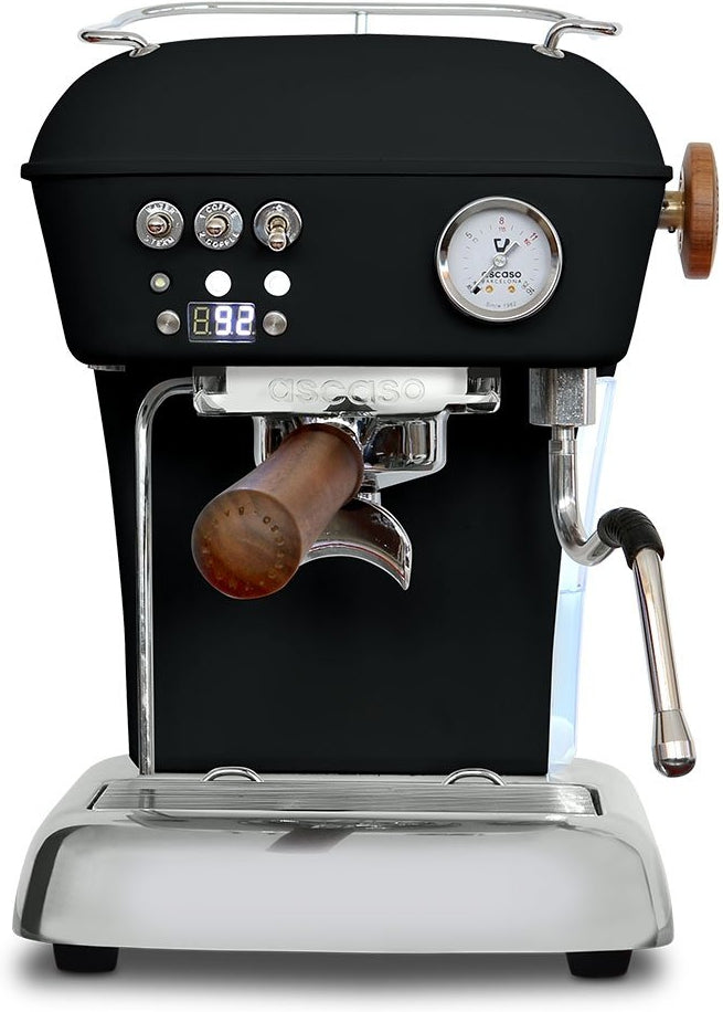 Ascaso - Dream PID Versatile Espresso Machine Matte Black/Wood - DR.551