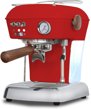 Ascaso - Dream PID Versatile Espresso Machine Matte Red/Wood - DR.610