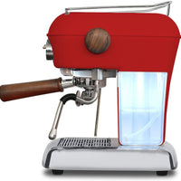 Ascaso - Dream PID Versatile Espresso Machine Matte Red/Wood - DR.610 (Special Order Item, ETA 3-4 Weeks)