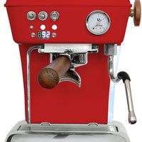 Ascaso - Dream PID Versatile Espresso Machine Matte Red/Wood - DR.610 (Special Order Item, ETA 3-4 Weeks)