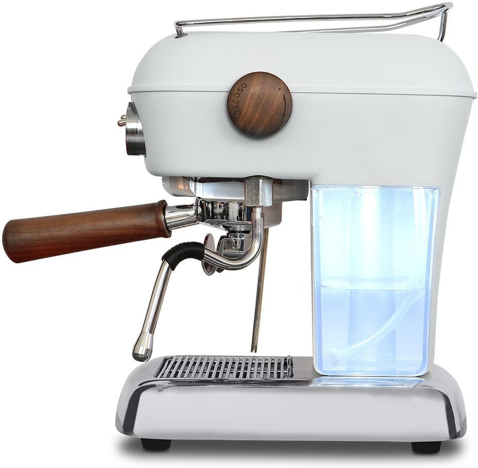 Ascaso - Dream PID Versatile Espresso Machine Matte White/Wood - DR.575
