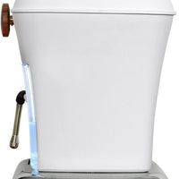 Ascaso - Dream PID Versatile Espresso Machine Matte White/Wood - DR.575