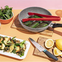 Ballarini - Rosso Silicone Tongs - 28000-005