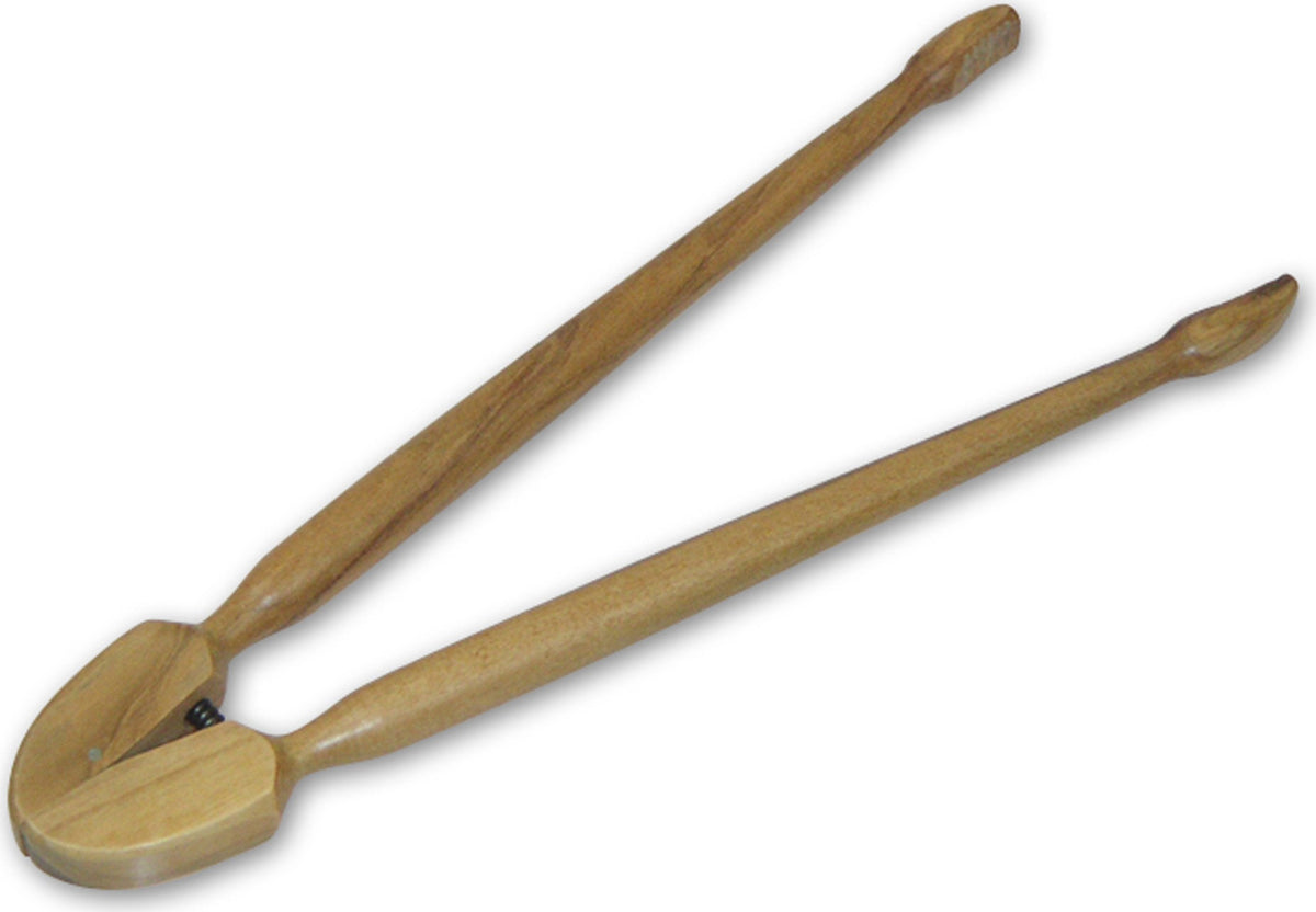 Berard - 10" Olivewood Tongs - 52175