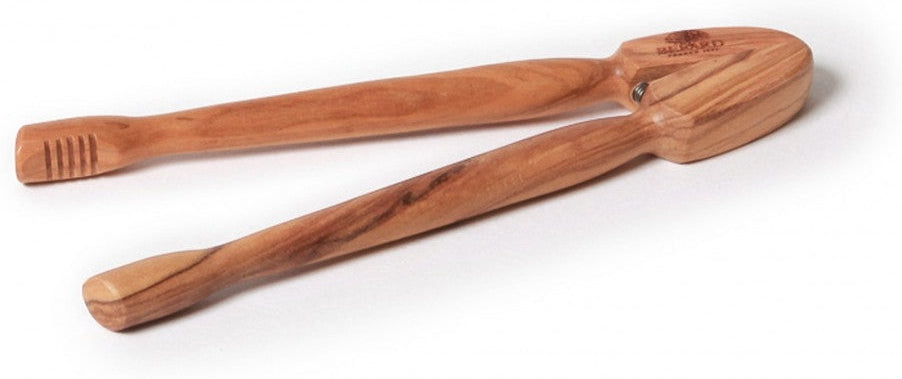 Berard - 10" Olivewood Tongs - 52175