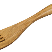 Berard - 12.5" Terra Olivewood Slotted Spatula - 66772