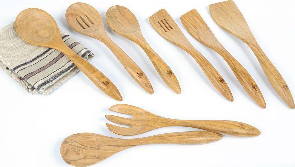 Berard - 14" Terra Olivewood Spatula - 66770