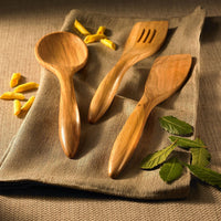 Berard - 14" Terra Olivewood Spatula - 66770