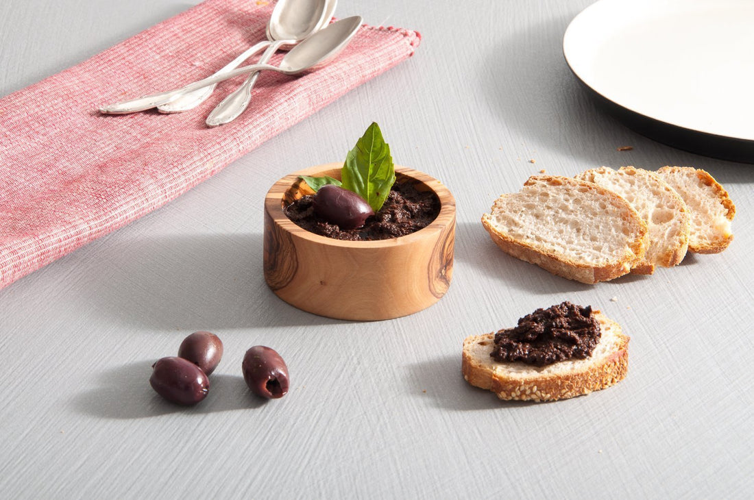 Berard - 3" Olivewood Pinch Bowl - 89770