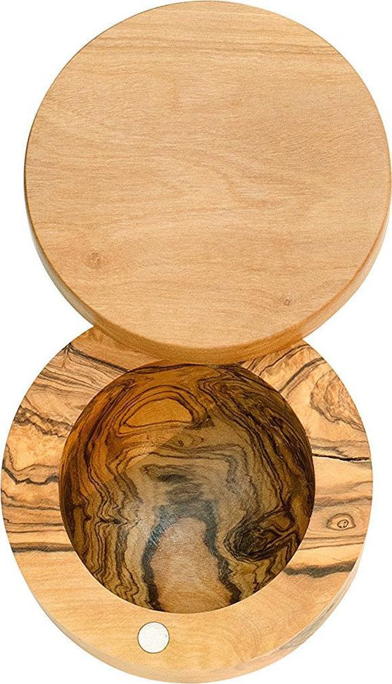 Berard - 4.5" Olivewood Salt Keeper - 90070