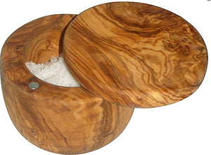 Berard - 4.5" Olivewood Salt Keeper - 90070