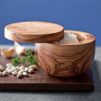 Berard - 4.5" Olivewood Salt Keeper - 90070
