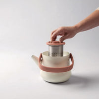 BergHOFF - Ron Collection Orange Teapot with Strainer (1 L) - 3900048 - DISCONTINUED