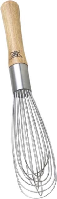 Best Manufacturers - 10" Stainless Steel French Whip with Wood Handle - BE-10SW