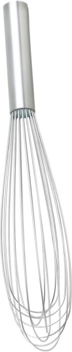 Best Manufacturers - 12" Stainless Steel French Whip - BE-1220