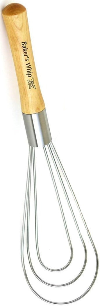 Best Manufacturers - 14" Stainless Steel Bakers Whip with Wood Handle - BE-14-BWW