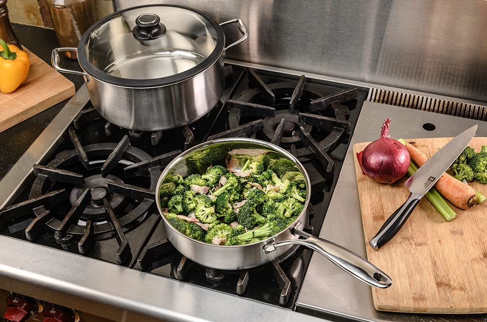 Black Cube Hybrid - 3 QT Nonstick Saute Pan With Lid - BC724 - DISCONTINUED