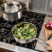 Black Cube Hybrid - 3 QT Nonstick Saute Pan With Lid - BC724 - DISCONTINUED