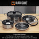 Black Cube Hybrid - 7 PC Nonstick Cookware Set - BCSET7