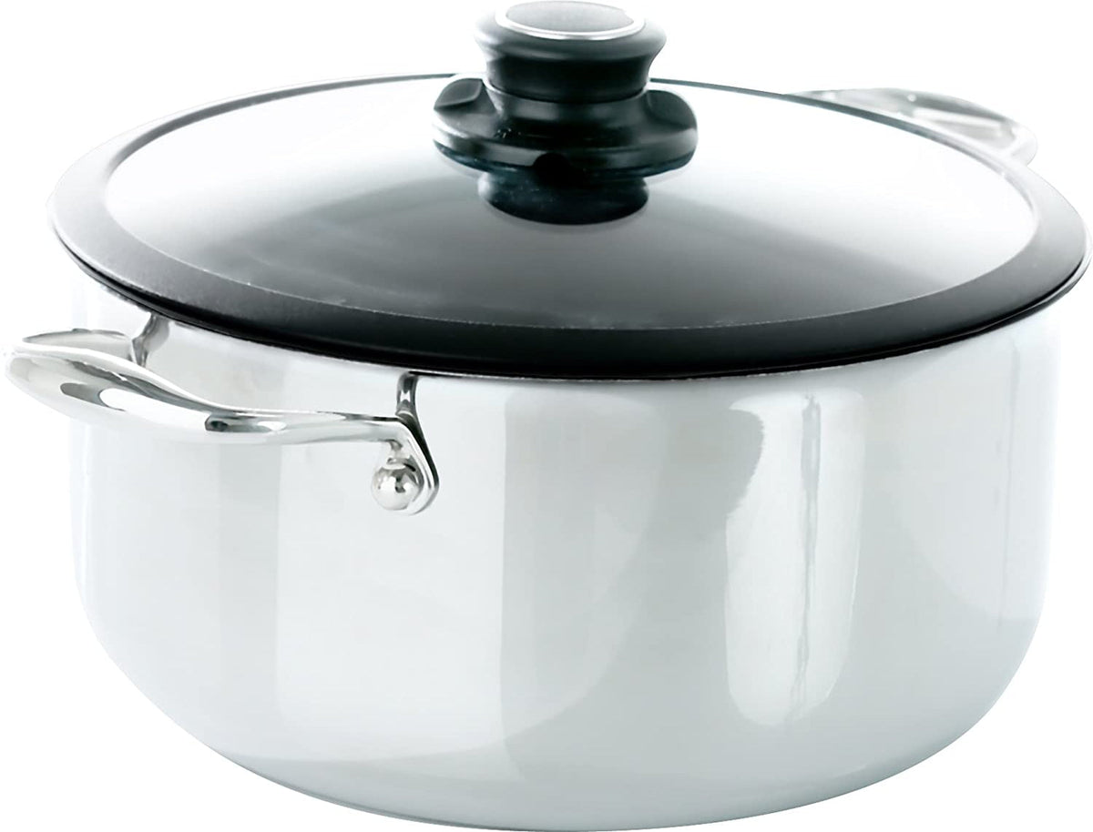 Black Cube Hybrid - 7.5 QT Nonstick Stock Pot With Lid - BC528